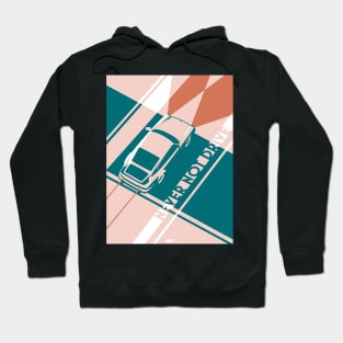 911 Turbo: Never Not Drive (Pink) Hoodie